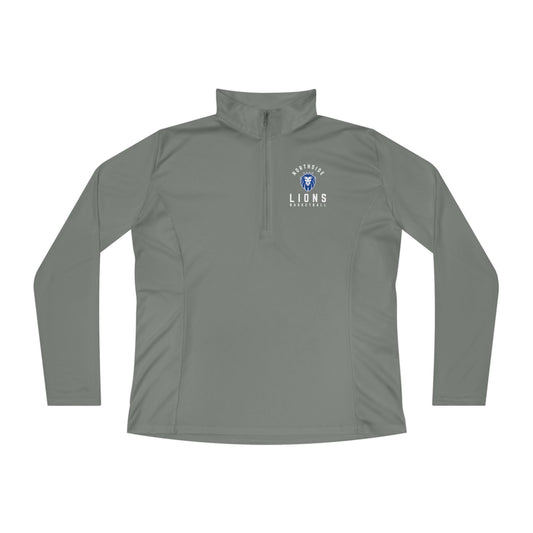 Ladies Cut Quarter-Zip Pullover