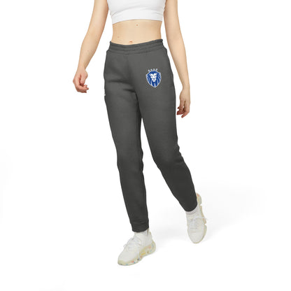 Adidas Fleece Joggers with Lion Logo - Gender Neutral