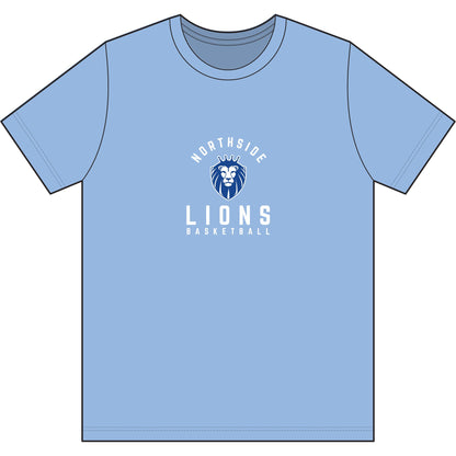 Northside Lions Basketball T-Shirt — Dri-Power Performance Tee