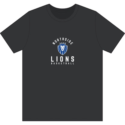 Northside Lions Basketball T-Shirt — Dri-Power Performance Tee