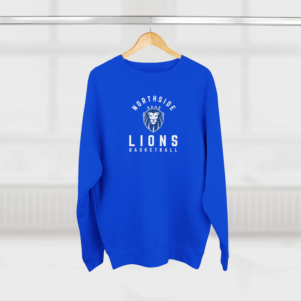 Gender Neutral Lions Crest Crewneck Sweatshirt