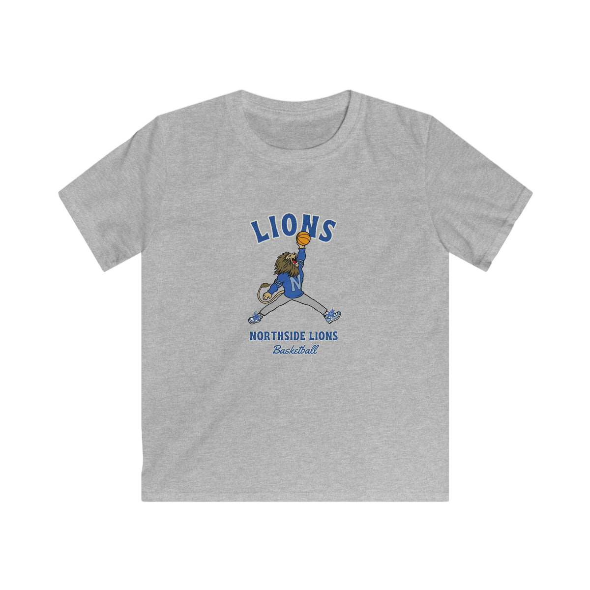 Youth Retro Lion Softstyle T-Shirt