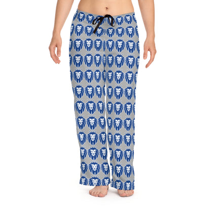 Women's Pajama Pants Lions Logo Pattern