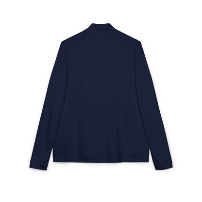 Adidas® Quarter-Zip Pullover with Embroidered Crest - Gender Neutral