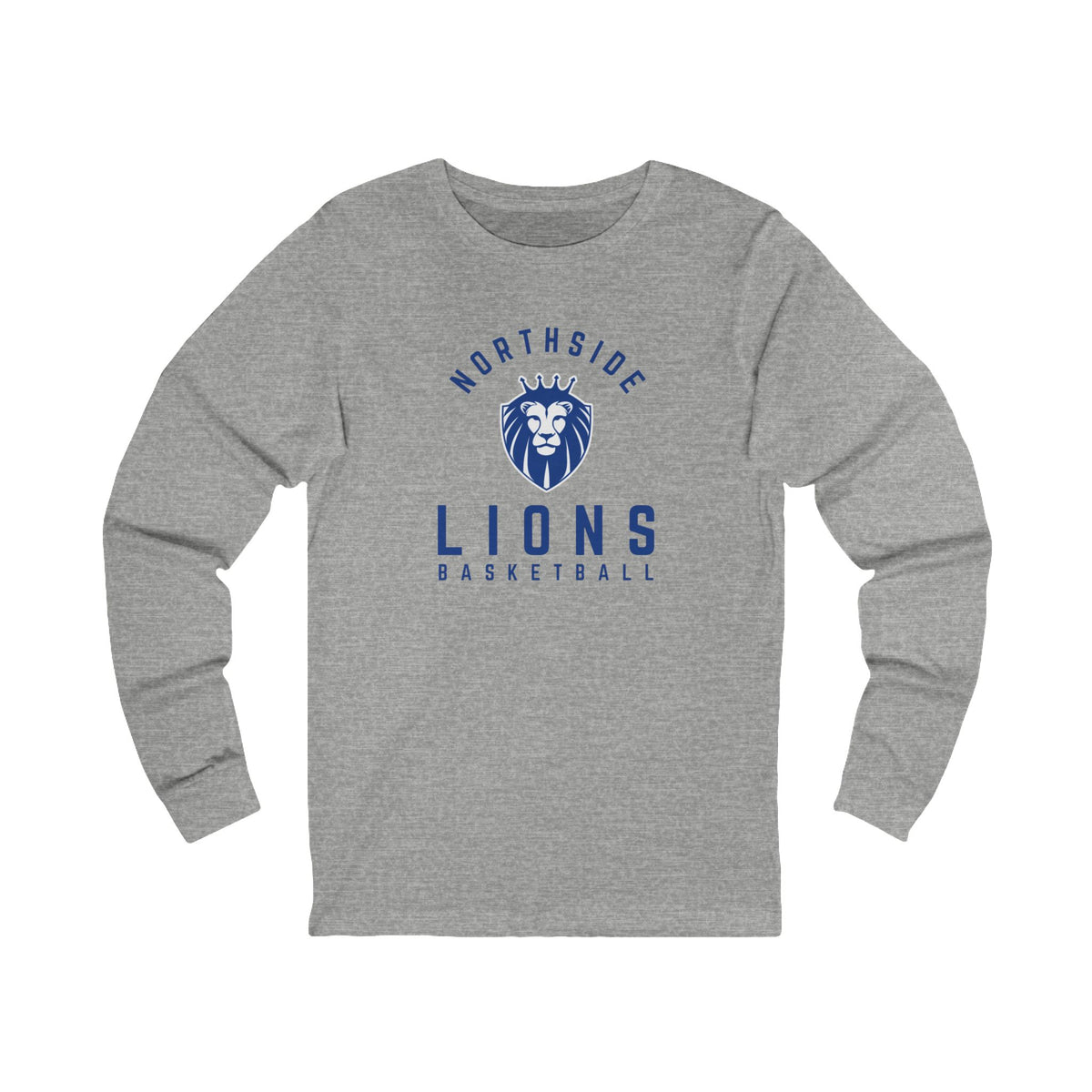 Northside Lions Basketball Long Sleeve Tee - Gender Neutral