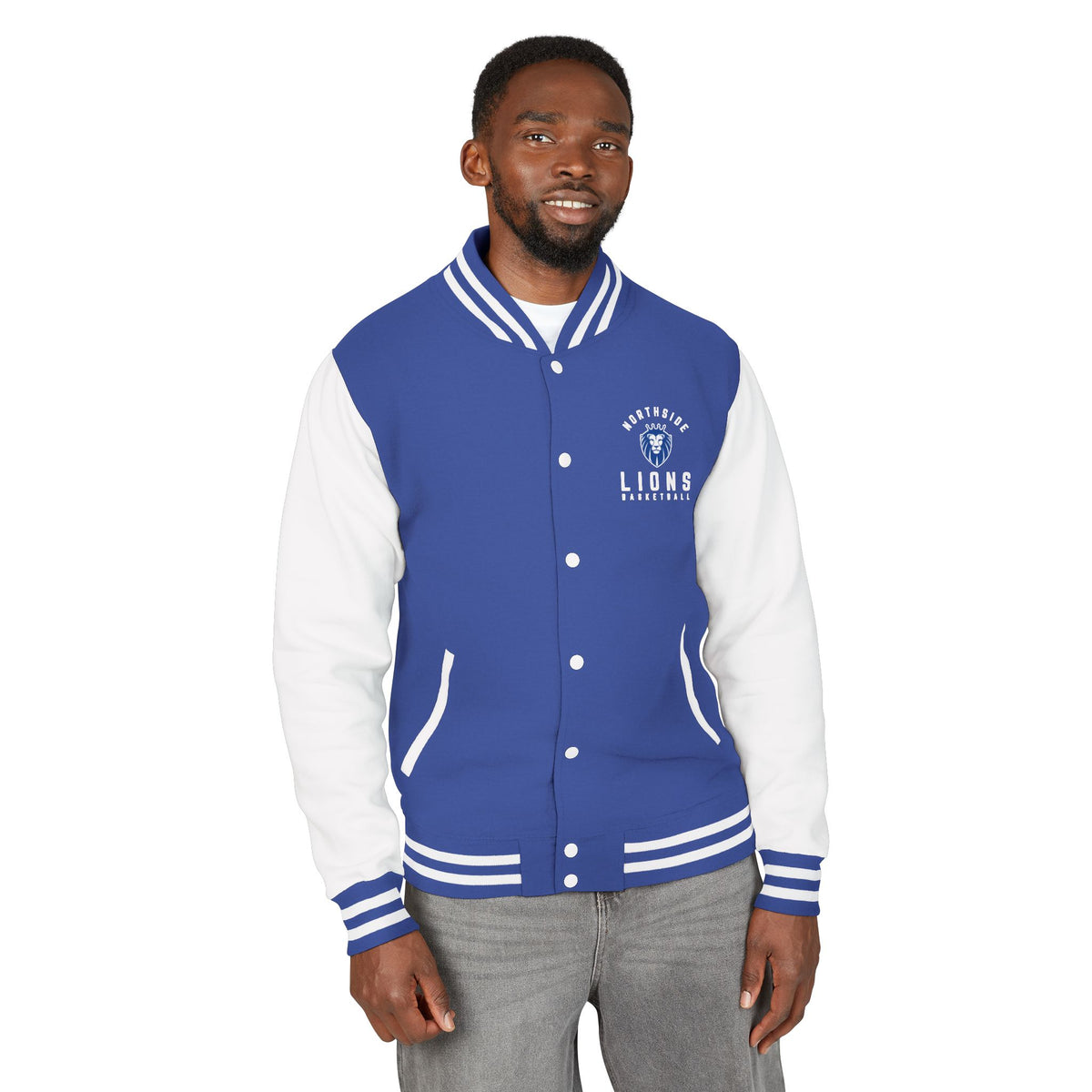 Lions Basketball Letterman Jacket - Gender Neutral