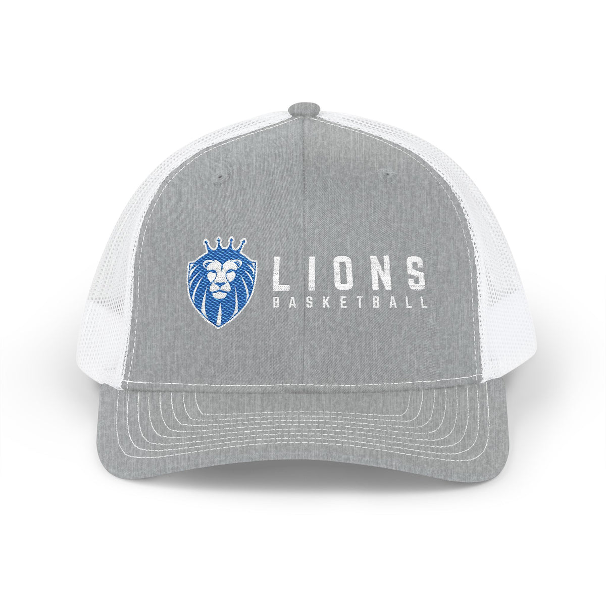Lions Basketball Embroidered Snapback Trucker Hat