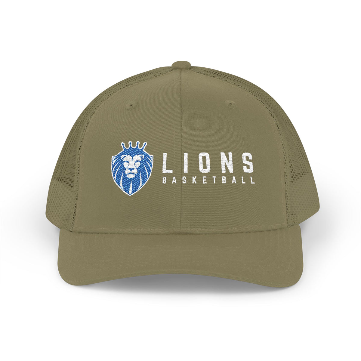 Lions Basketball Embroidered Snapback Trucker Hat