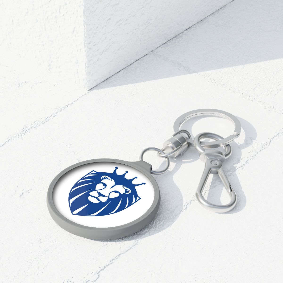 Lion King Metal Keyring Tag