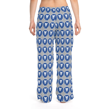 Women's Pajama Pants Lions Logo Pattern