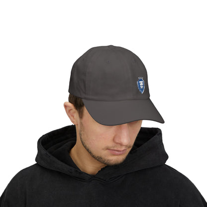 Embroidered Lion Crest Dad Cap