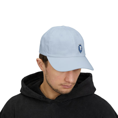 Embroidered Lion Crest Dad Cap