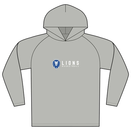 Lions Basketball Performance Hooded Long Sleeve Tee