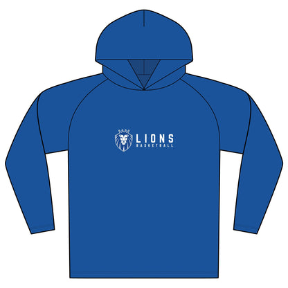 Lions Basketball Performance Hooded Long Sleeve Tee