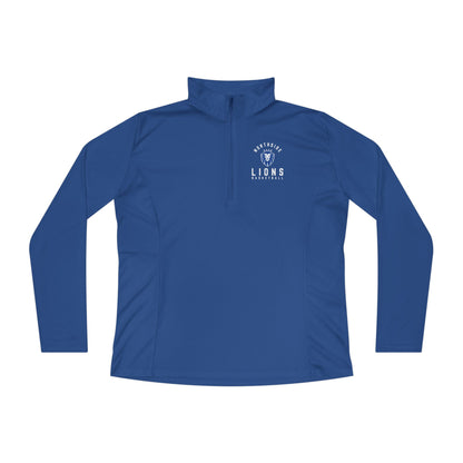 Ladies Cut Quarter-Zip Pullover