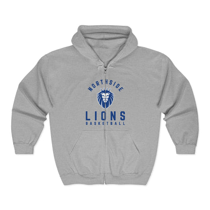 Full-Zip Lions Hoodie — Gender Neutral
