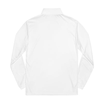 Adidas® Quarter-Zip Pullover with Embroidered Crest - Gender Neutral